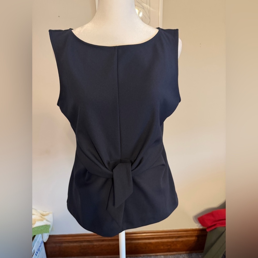 Ann Taylor Tie-Front Blouse - Picture 1 of 10